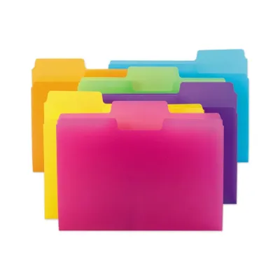 SMEAD MANUFACTURING CO. HAM105031CT - Smead InnDura 13 Tab Cut Letter Top Tab File Folder - 8 12 x