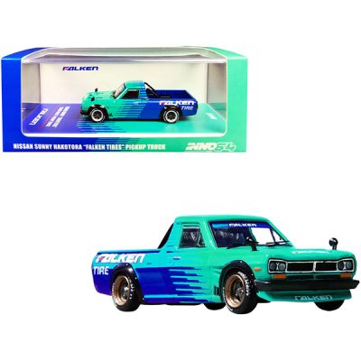 Inno Models IN64-HKT-FAL - Nissan Sunny Hakotora RHD (Right Hand Drive) Pickup Truck Fa