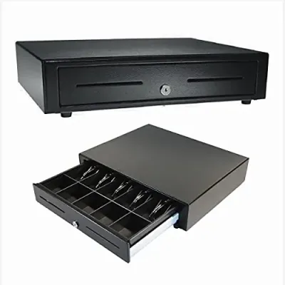 APG  SEATTLE VB320-1-BL1915 - VASARIO 1915 Black Cash Drawer with 24V Power Supply