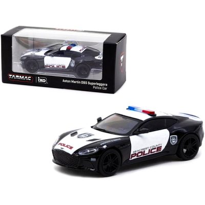 Tarmac Works T64G-004-PC - Aston Martin DBS Superleggera Seacrest County Police Black a