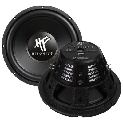 HIFONICS HFX12D4BK - Hifonics 12 Woofer 400W RMS800W MAX Dual 4 Ohm Voice Coil