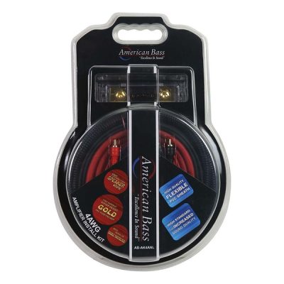 American Bass ABAK4ANL - American Bass*ABAK4ANL* 4Gauge Wiring kit ANL Fuse