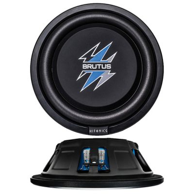 HIFONICS BXS12D4 - Hifonics 12 Brutus Series Shallow Subwoofer 500W Max 4 Ohm D