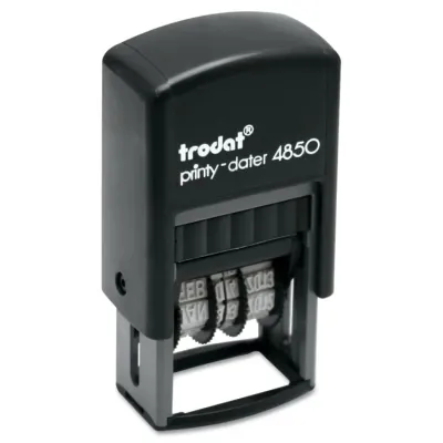 Trodat GmbH TDT E4850L - Trodat Micro 5-in-1 Date Stamp - Date Stamp - E-MAILED, FAXE