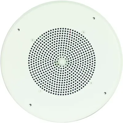 Bogen BG-S86T725PG8W - 8in. Speaker 6 Oz Magnet w T725 Transformer Off White Grille