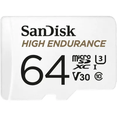 Western Digital SDSQQNR-064G-GN6IA - 64GB High Endurance MicroSD Card