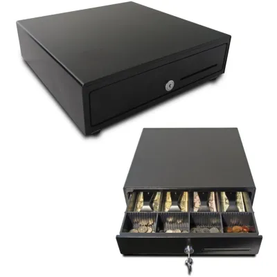 APG  SEATTLE VB320-1-BL1313-B27 - VASARIO 1313 Black Cash Drawer - 24V with Cable