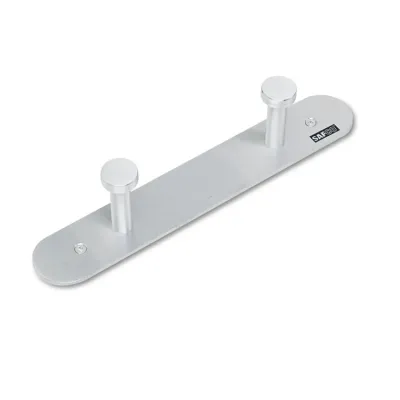 SAFCO PRODUCTS 4510 - Safco Nail Head Coat Hook - 2 Hooks - 20 lb (9.07 kg) Capaci