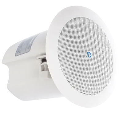 ATLASIED FAP40T - 4 In-Ceiling Speaker 16-Watt 70100v Transformer & Ported Enc