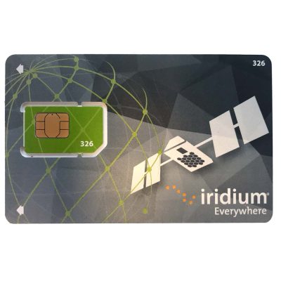 Iridium IRID-PP-SIM-DP - Iridium Prepaid SIM Card Activation Required - Green
