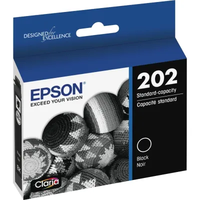 EPSON T202120S - Epson DURABrite Ultra Inkjet Ink Cartridge - Black - 1 Each 