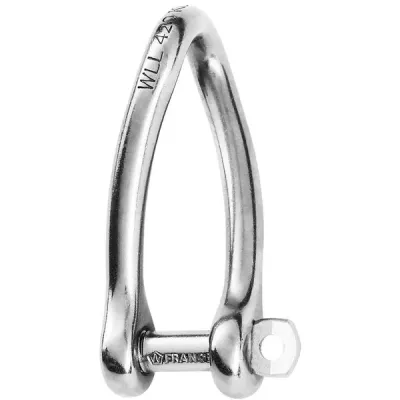 Wichard Marine 01423 - Wichard Captive Pin Twisted Shackle - Diameter 6mm - 14