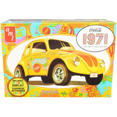 HID AMT1284M - Skill 3 Model Kit Volkswagen Superbug Gasser Coca-Cola 1971 