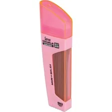 SoMine SRV DSMSP0710 - So-Mine Serve Double Erase Leads & Eraser - Pink - 1 Each
