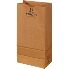 Novolex DOB 18412 - DURO Dubl Life SOS Bags - 4.50 Width x 7.06 Length - Brown -