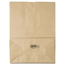 Novolex DOB 80076 - DURO Food Bag - 12 Width x 17 Length x 7 Depth - Brown - Kra