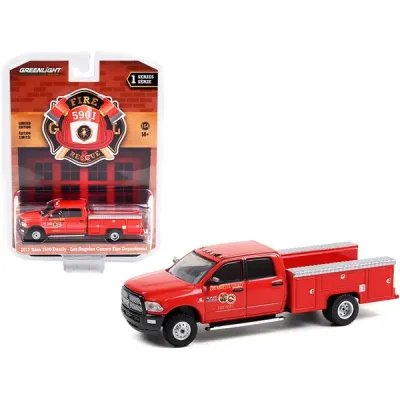 Greenlight 67010SET - 1986 Chevrolet C20 Fire Truck Diecast Model - Lawrenceburg F