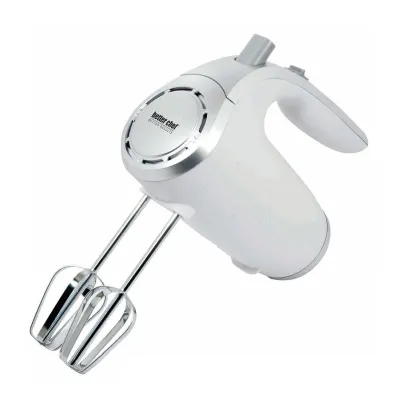 BETTER CHEF IM-813W - 5-Speed Hand Mixer with Stainless Steel Attachments