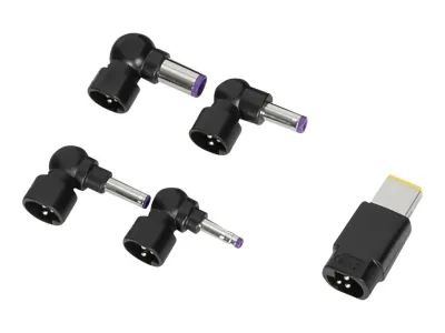 Targus ACC1134GLX - Versatile Laptop DC Cable with 5 Interchangeable Tips