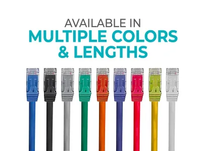 Monoprice 41811 - MONOPRICE FLEXBOOT CAT6 ETHERNET PATCH CABLE - SNAGLESS RJ45