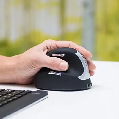 RGO RGOHEWLL - R-GO HE MOUSE, ERGONOMIC MOUSE, MEDIUM (HAND SIZE 165-185MM)