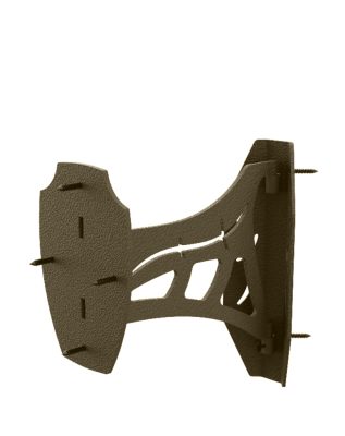 Skull Hooker SKH-CSM-BRN - CORNER SHOULDER MOUNT BROWN