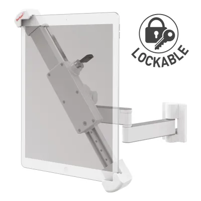 BARKAN T72VL - Full Motion Anti-Theft Tablet Wall Mount for 7-14 Inch Table