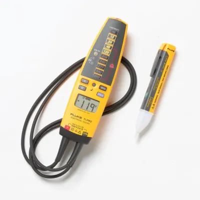 Fluke Networks T+PRO-1AC KIT - Digital Electrical Tester and Voltage Detector Kit