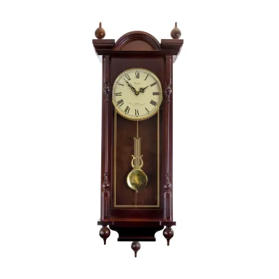 BEDFORD BED-20101 - Bedford Clock Collection Grand 31 Antique Mahogany Cherry Oa