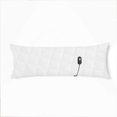 SUNBEAM 2130276 - Sunbeam 54 Inch Heated Body Pillow with Temperature Controll