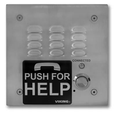 Viking Electronics VK-E-1600-30-IP - VoIP ADA Compliant Stainless Steel Emergency Phone with Dial