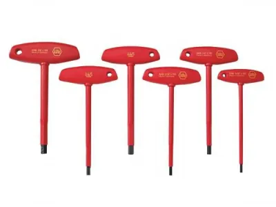WIHA TOOLS LTD 33490 - WIHA Insulated Hex Screwdriver Set, 6 Piece