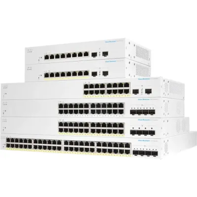 Cisco CBS220-48P-4G-NA - CBS220 Smart 48-Port Gigabit PoE Switch with 4 SFP