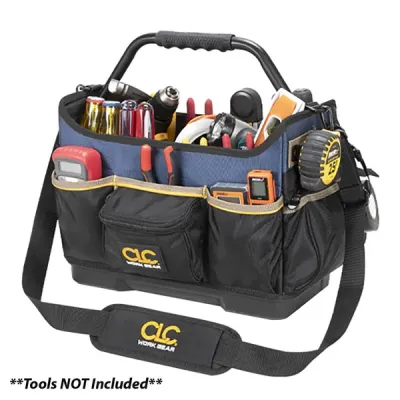 CLC Work Gear PB1580 - CLC 15 Molded Base Open-Top Tool Bag
