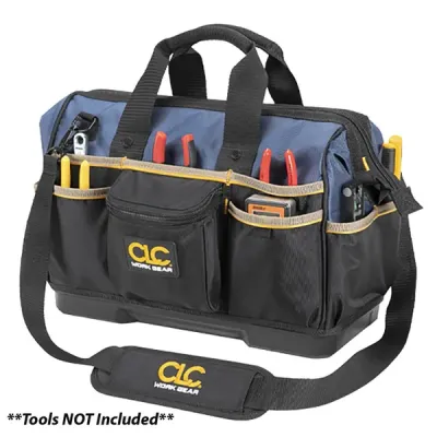 CLC Work Gear PB1563 - CLC BigMouth 16 Tool Tote Bag with Molded Base