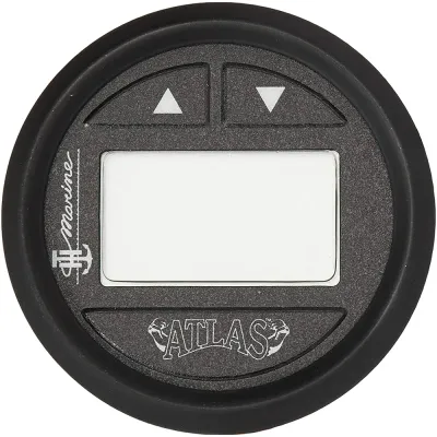 TH Marine Supplies FAGK-2-DP - ATLAS Hydraulic Gauge Kit for Jack Plates - Black Bezel