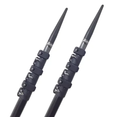 Lees Tackle CT3916 - Lees 16 Carbon Fiber Telescoping Poles for Trolling