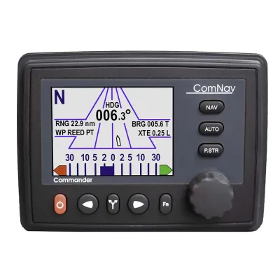 ComNav Marine 10110009B - ComNav Commander P2 Color Pack wFluxgate Compass & Rotary Fe