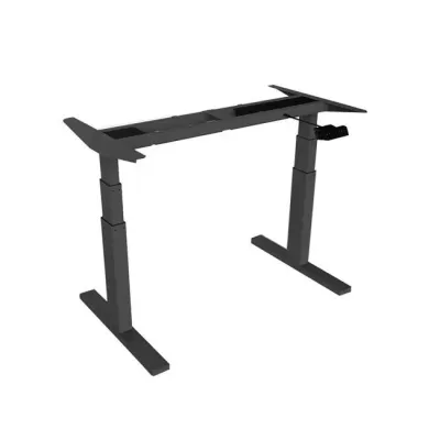 LOCTEK H3HB - HEIGHT ADJUSTABLE DESK FRAME, BLACK
