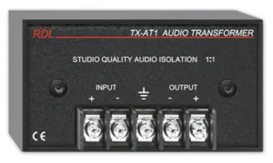 RDL TX-AT1 - High-Fidelity Audio Isolation Transformer
