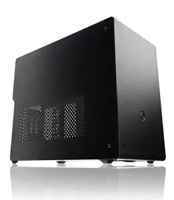 RAIJINTEK 0R20B00138 - Raijintek OPHION M EVO Case - Black Aluminum Micro-ATX