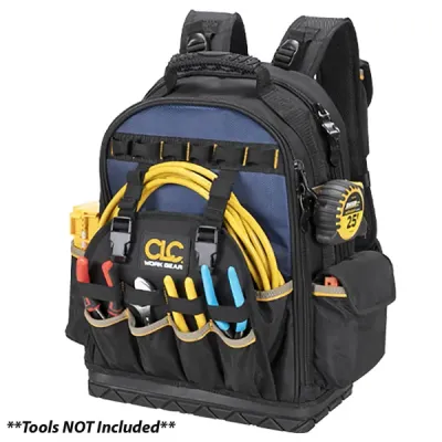 CLC Work Gear PB1133 - CLC Molded Base Heavy-Duty Tool Backpack