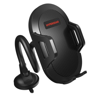 HYPERGEAR 15521 - WNDSHLD FLEX PHN MNT BLK