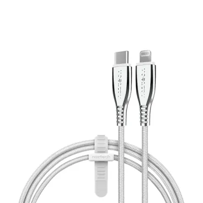 NAZTECH 15498 - 6FT USBC-LTN BRD CABL WHT
