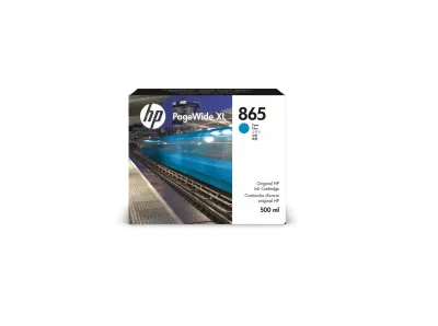 HP Hewlett Packard 3ED85A - HP 865 500ml Pagewide XL Ink Cartridge Cyan 3ED85A