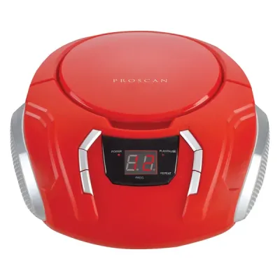 PROSCAN PRCD261-RED - PORT AMFM CD PLAYER RED