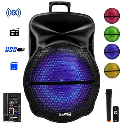 BeFree BFS-5900 - beFree Sound 18 Inch Bluetooth Portable Rechargeable Party S