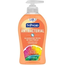 COLGATE PALMOLIVE, IPD. CPC 03562 - Softsoap Antibacterial Soap Pump - Crisp Clean Scent - 11.3 