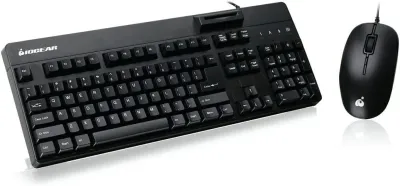 IOGear GKBSR202TAAKIT - IOGEAR TAA-Compliant Keyboard with CAC Reader & Mouse