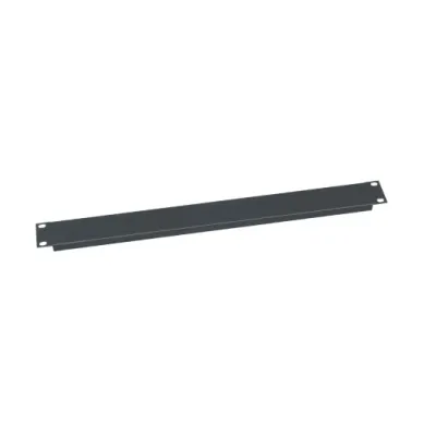 LEGRAND EB1 - 1RU BLANK PANEL, STURDY STEEL CONSTRUCTION; 1RU FLANGED BLAN